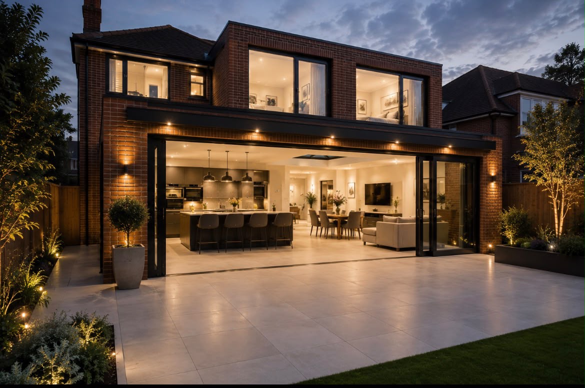 Contemporary home extension